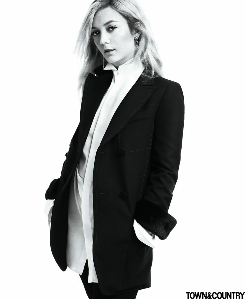 On life after her mother and grandmother: "I've always kind of lived in their shadows, and now is the first time in my life when I get to own my life and stand on my own. I love being my mother's daughter, and it's something I always will be, but now I get to be just Billie. It's a lot of pressure, because she [Carrie] had such an incredible legacy, and now I have to uphold that and make it evolve in my own way." 
On growing up around her mother's drug addiction and mental illness: "A lot of people have had experiences like mine, too. Tons of people grow up with mentally ill parents who have drug problems . . . It's such a common thing, and people really don't talk about it."
On how she met Ryan Murphy, creator of Scream Queens and American Horror Story: "I went to Silver Lake for this birthday dinner and ended up sitting next to Ryan. He was like, 'What the hell are you doing with your life? And I said, 'I've started acting. I've gone on 10 auditions and I don't know what I'm doing, but I'm going to try.' And he said, 'You need to be on my show Scream Queens.'"