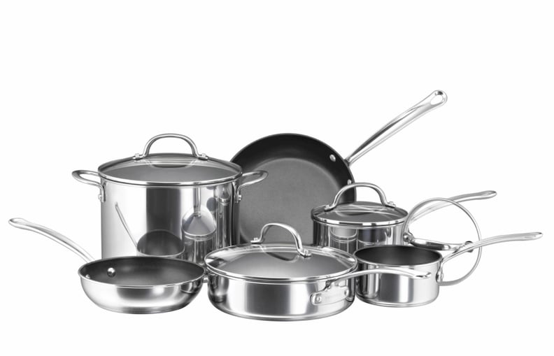 Cooks Stainless Steel 15-pc. Cookware Set, Color: Stainless Steel - JCPenney