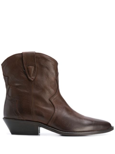 The Seller Pointed Toe Ankle Boots