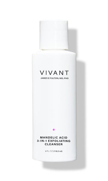 Vivant Skincare Mandelic Acid 3-in-1 Exfoliating Cleanser