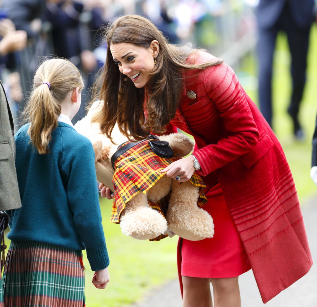 When She Accepted an Adorable Teddy Bear