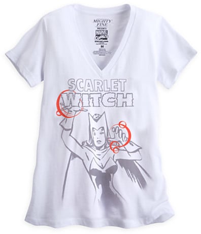 Disney Scarlet Witch V-Neck Tee for Women by Mighty Fine ($25)