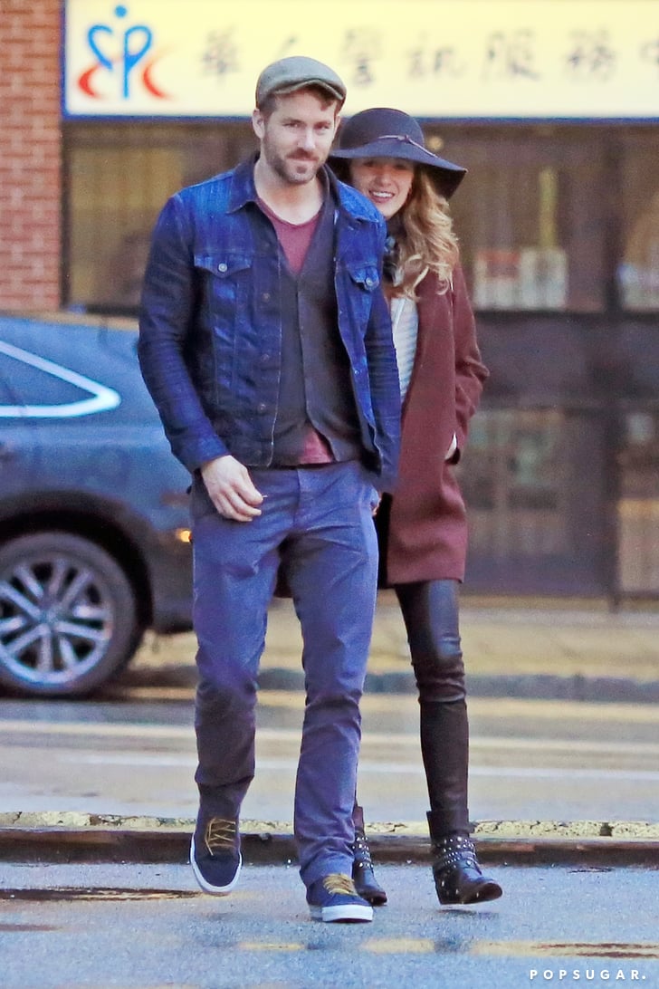 Blake Lively Takes a Break For a Date With Ryan Reynolds Blake Lively Takes a Break For a Date With Ryan Reynolds