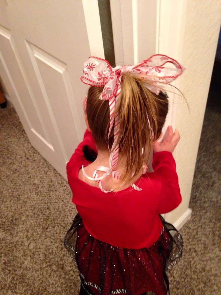 The Festive Ponytail