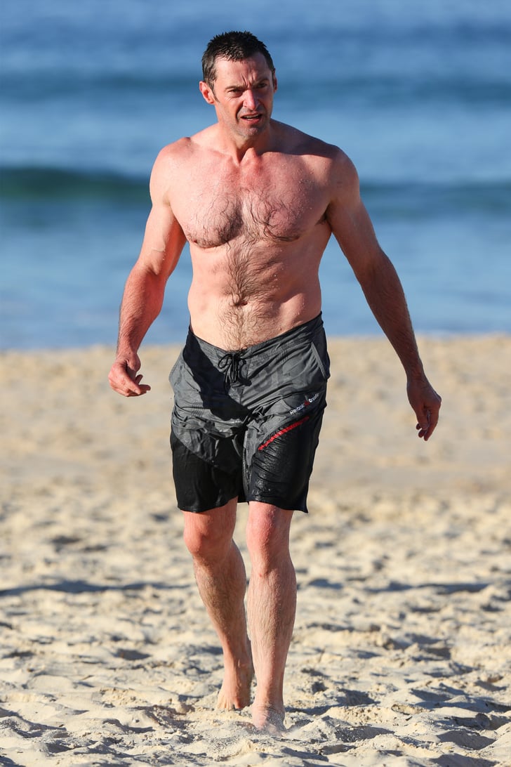 Hugh Jackman Shirtless in Australia Pictures August 2016 | POPSUGAR ...