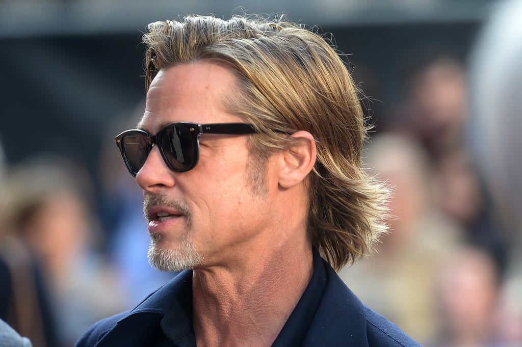 Brad Pitt at the UK premiere of Once Upon a Time in Hollywood.