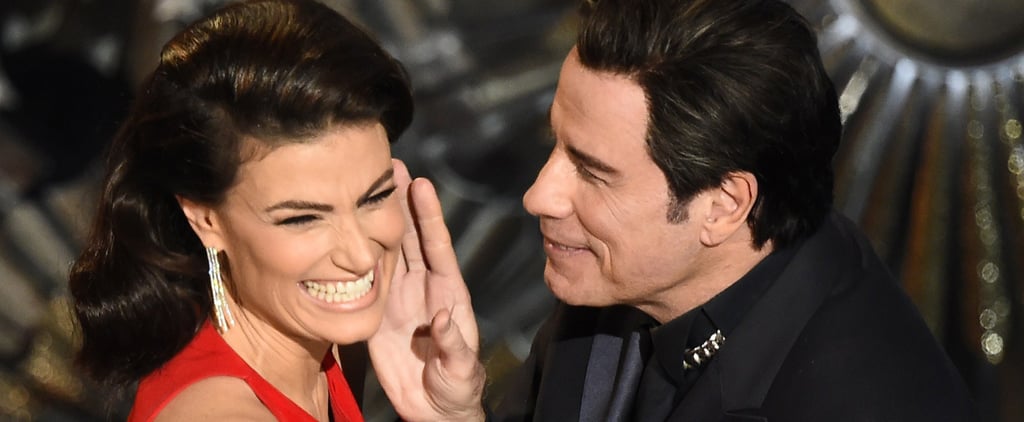 John Travolta and Idina Menzel at the Oscars 2015 | Pictures