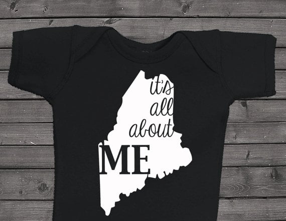Maine onesie