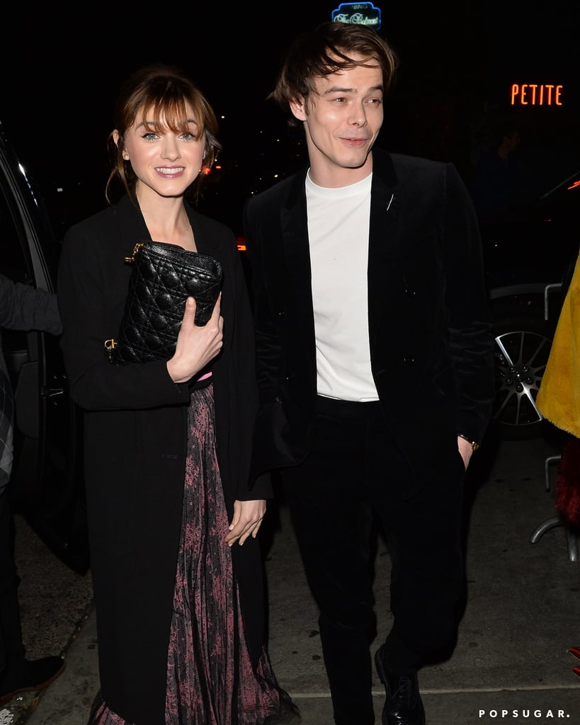 Charlie Heaton and Natalia Dyer at Dior Event March 2018