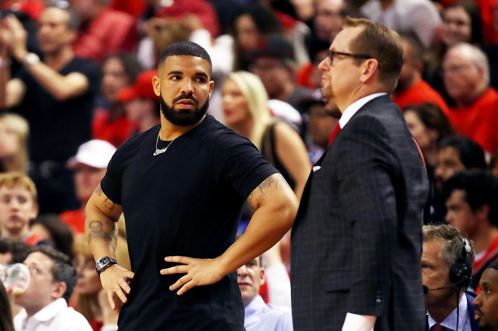 Drake Singing the Canadian National Anthem During NBA Finals