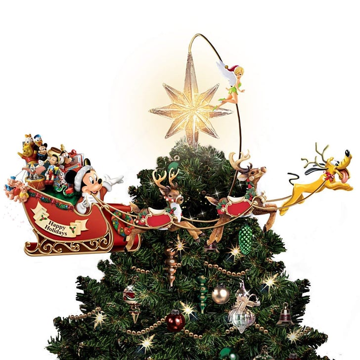 Bradford Exchange Disney's Timeless Holiday Treasures Tree Topper The Best Disney Christmas