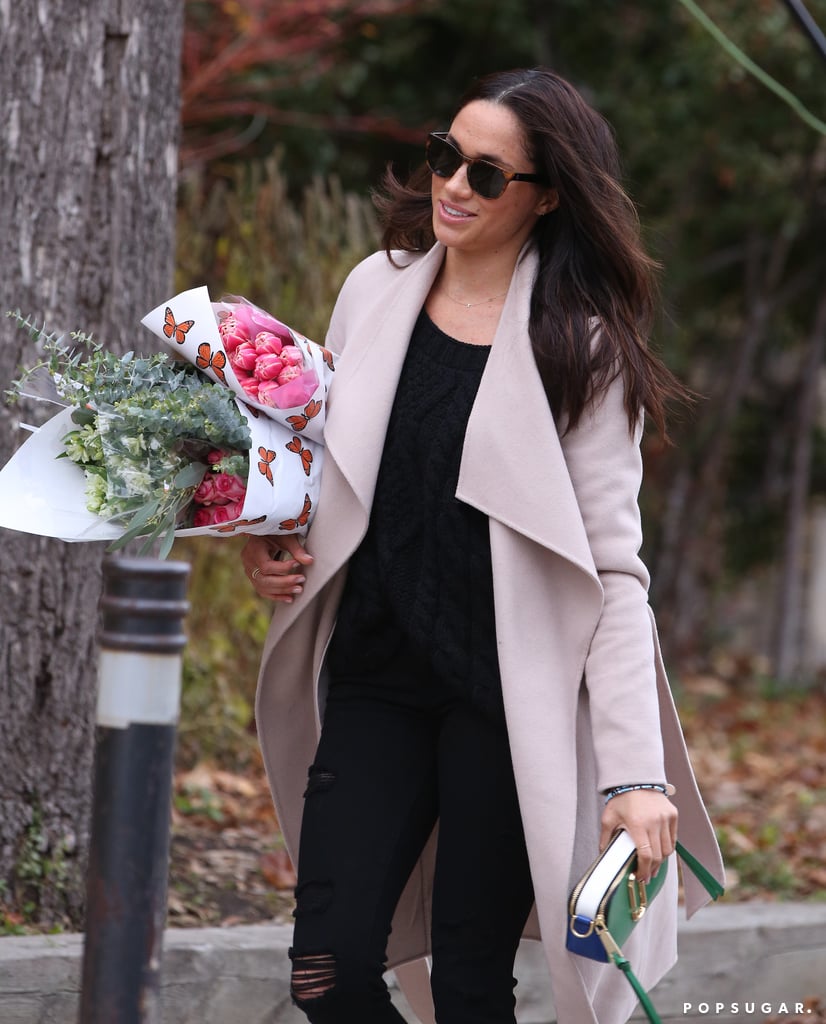 Meghan Markle Out in Toronto December 2016 POPSUGAR Celebrity
