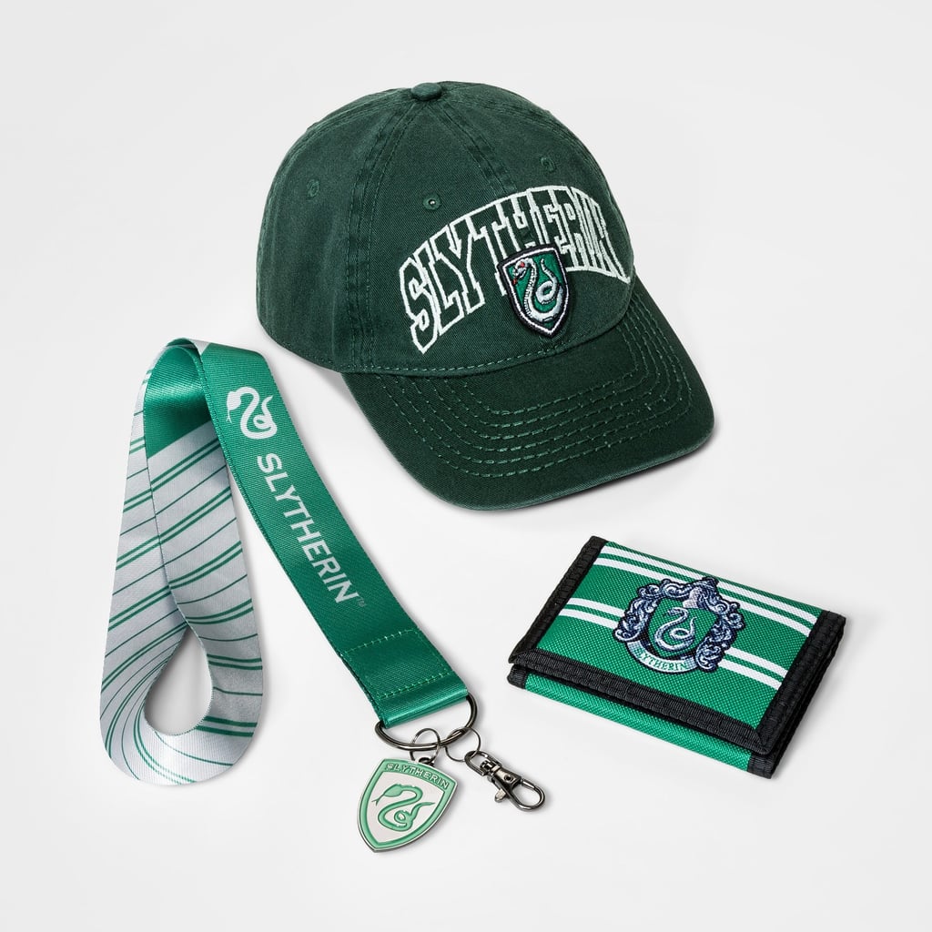 Slytherin Hat, Wallet & Lanyard Gift Set