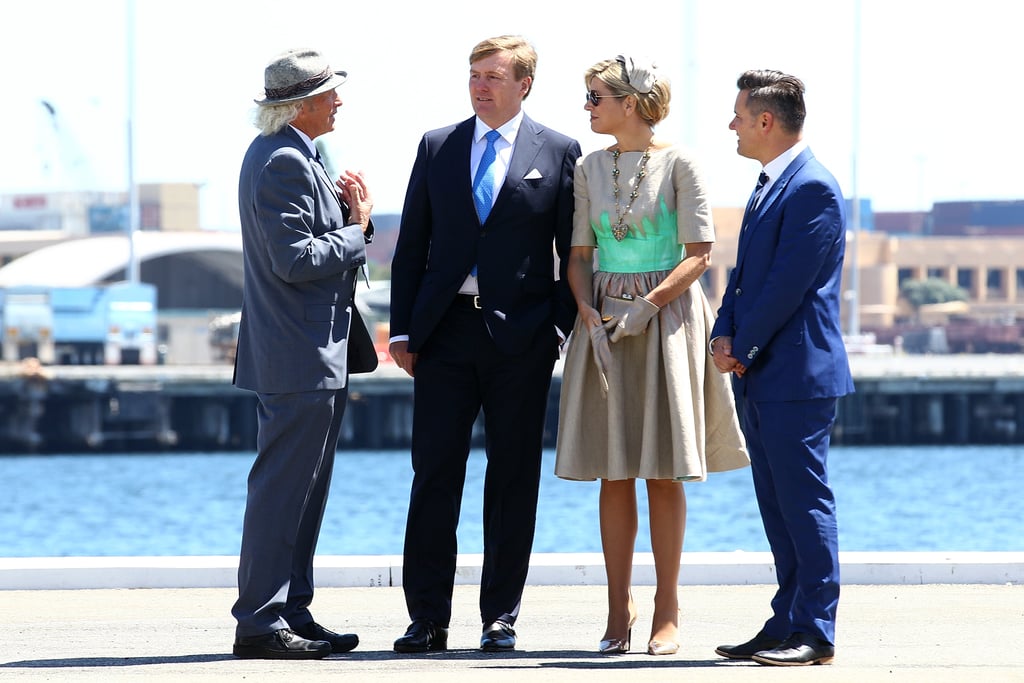 Queen Maxima's Mattijs Van Bergen Dress October 2016