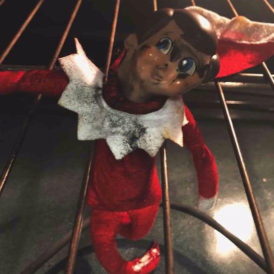 Mom Leaves Elf on the Shelf in the Oven