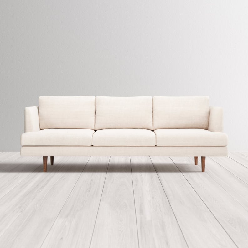 Breanna 84" Wide Recessed Arm Sofa