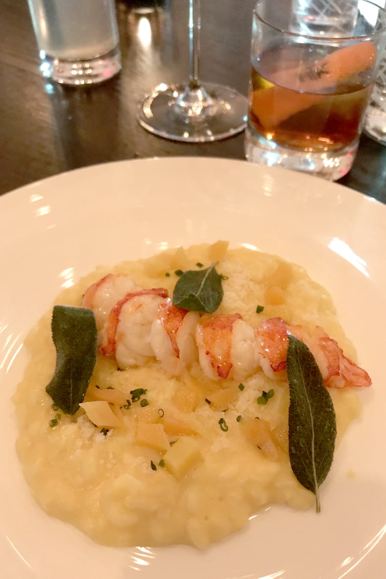 I'll be dreaming about the lobster risotto with butternut squash and sage for weeks.