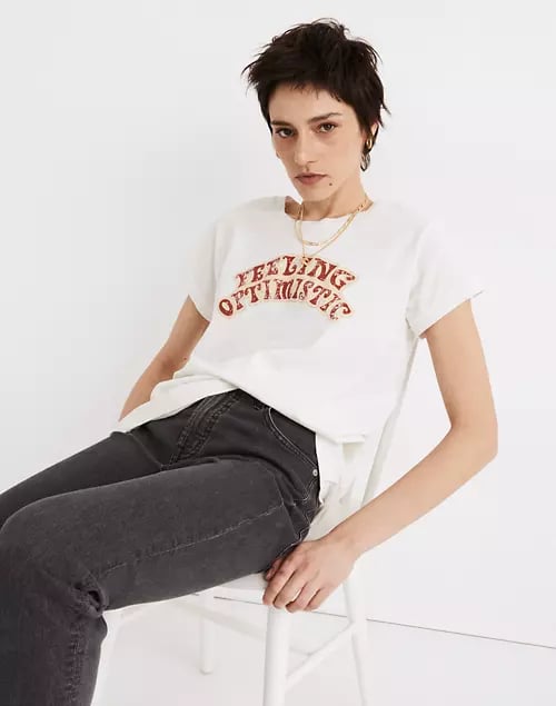 Rivet & Thread Feeling Optimistic Graphic Ex-Boyfriend Tee