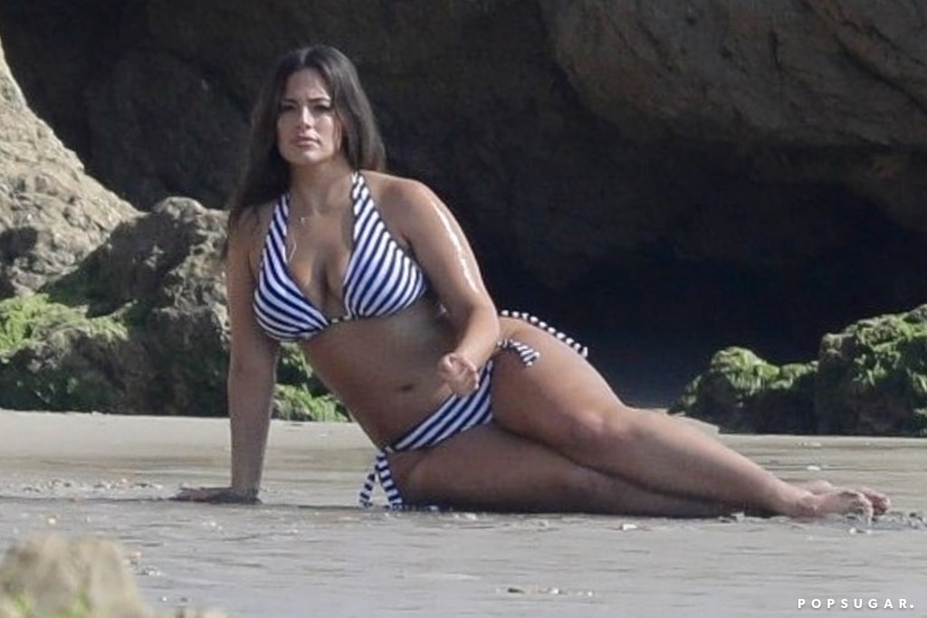 Ashley Graham Bikini Beach Photo Shoot November 2018