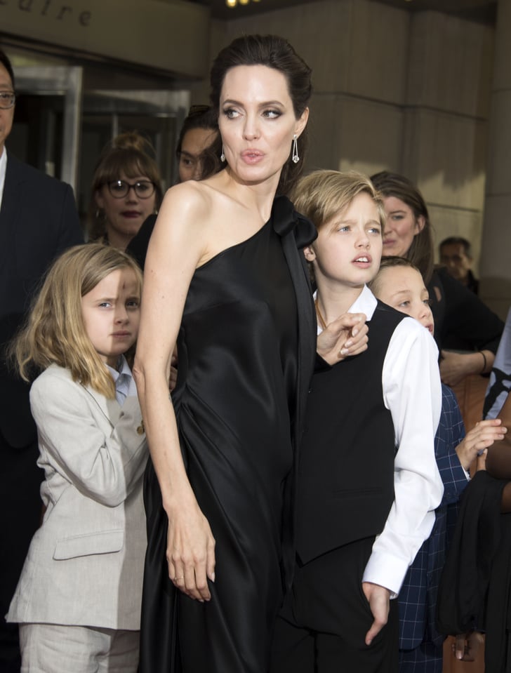Angelina Jolie With Her Kids at Toronto Film Festival 2017 | POPSUGAR Celebrity Photo 3