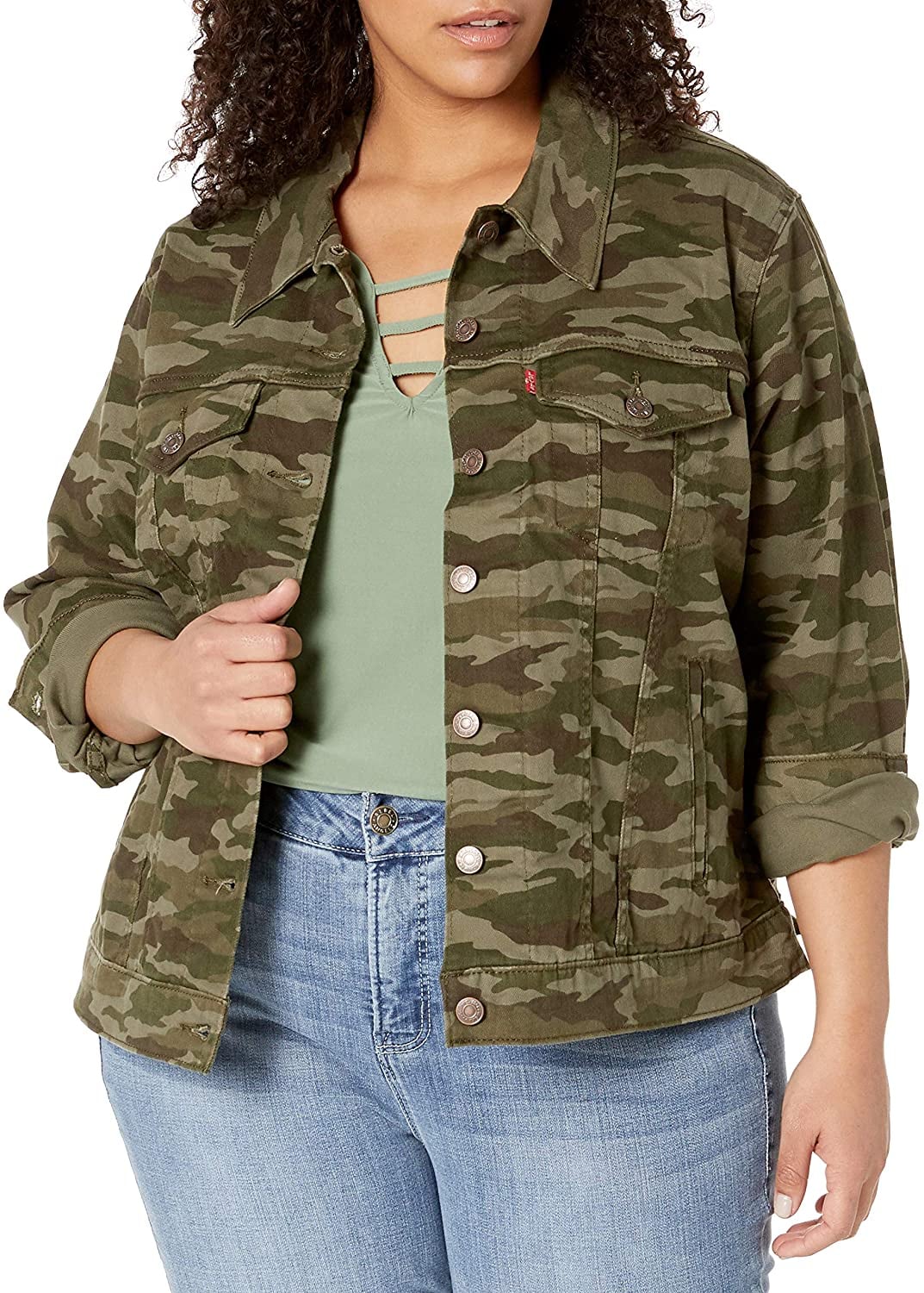 Levi's ex boyfriend trucker jacket cheap uk