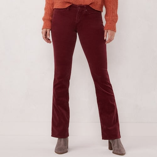 Women's LC Lauren Conrad Twilight Mauve Pink Skinny Jeans Size 16W