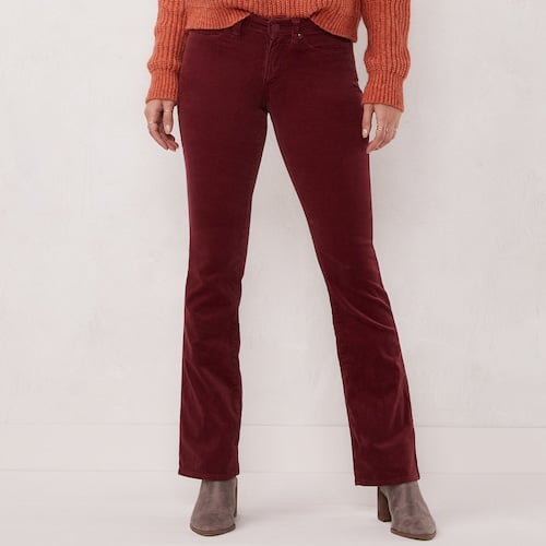 LC Lauren Conrad Feel Good Corduroy Bootcut Pants