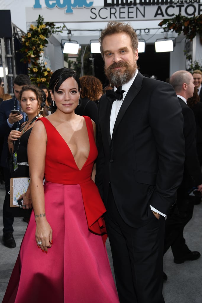 Jan. 2020: Lily and David Attend the SAG Awards Together