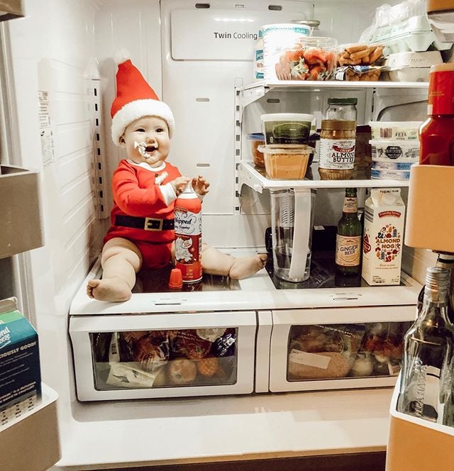 Baby Dressed as Elf on the Shelf 2018