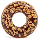 Nutty Chocolate Donut Inflatable Tube