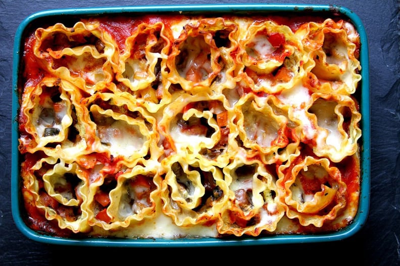 Vegetable Lasagna Roll-Up Casserole