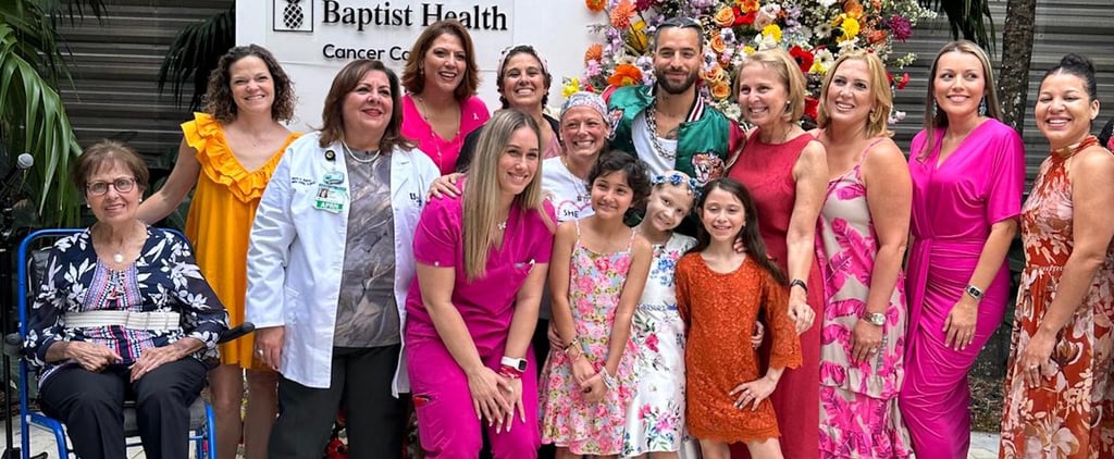 Maluma Surprises Cancer Patients at Baptist Health Miami