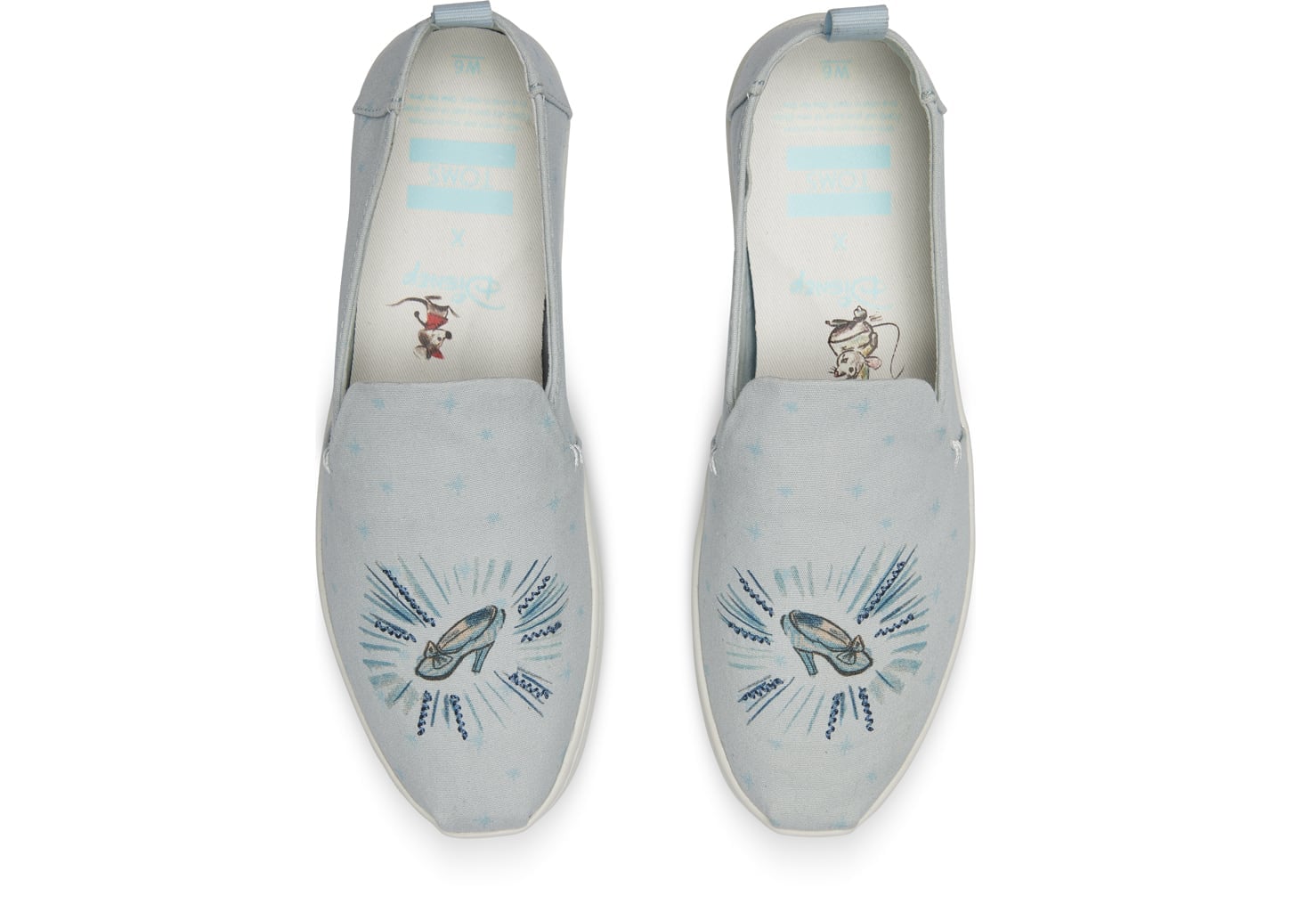 Toms glass top slipper