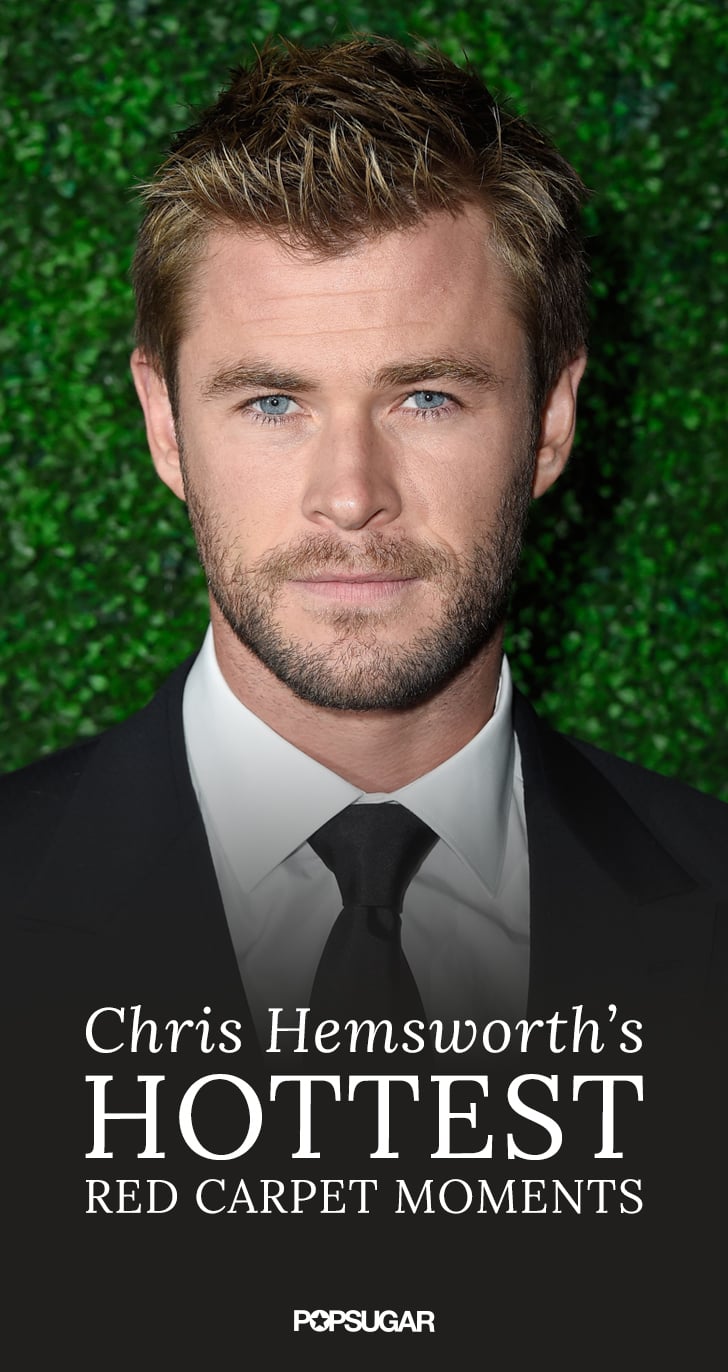 Chris Hemsworth's Hottest Red Carpet Pictures