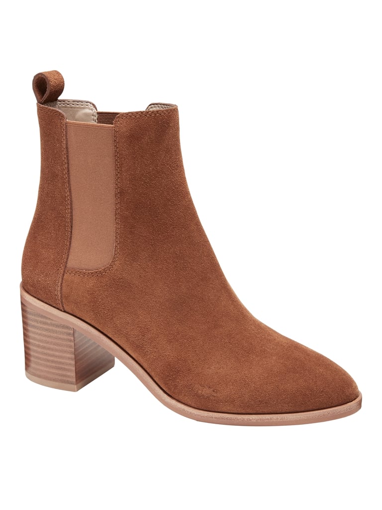 Block Heel Chelsea Boots