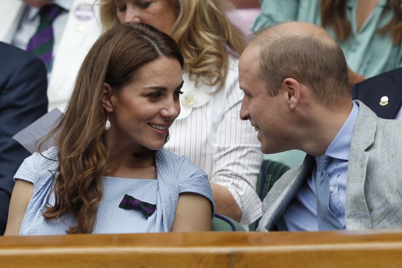 Kate and Will at Wimbledon 2019