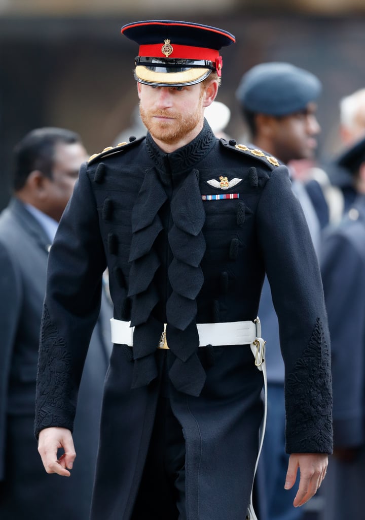 Prince Harry at Field of Remembrance in London 2016