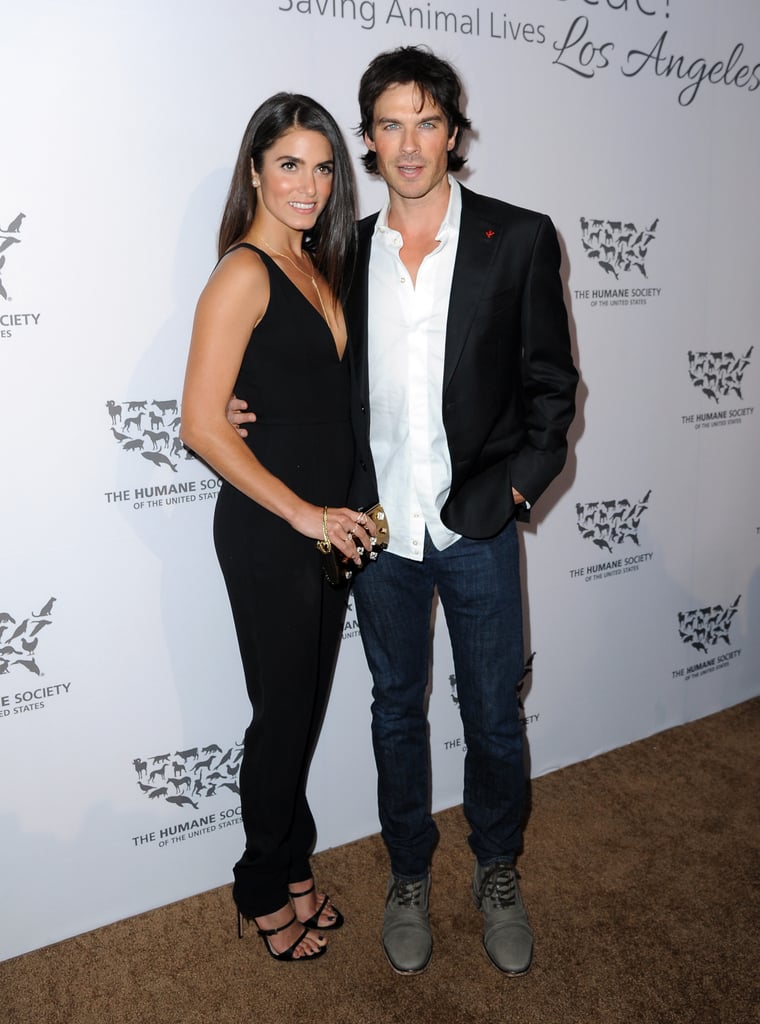 Ian Somerhalder and Nikki Reed at Humane Society Gala 2016