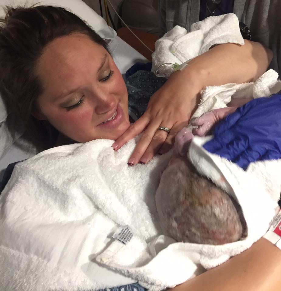 Doctor Delivers Baby Dressed as The Joker