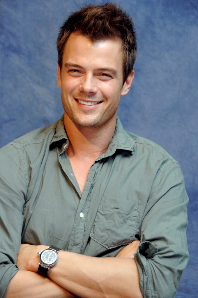 He was all smiles during a Transformers press conference in June 2007.