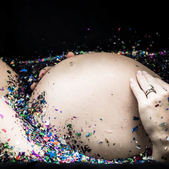 Glitter Maternity Photos