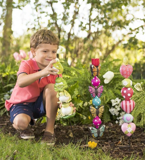 Garden Stackable Totems