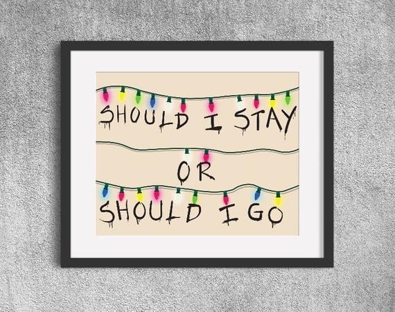 Stranger Things Print