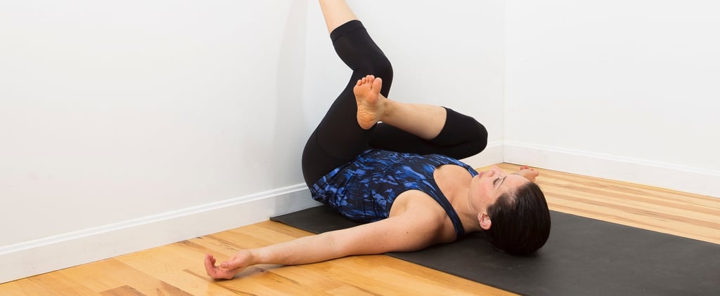 Hip Stretch Against the Wall