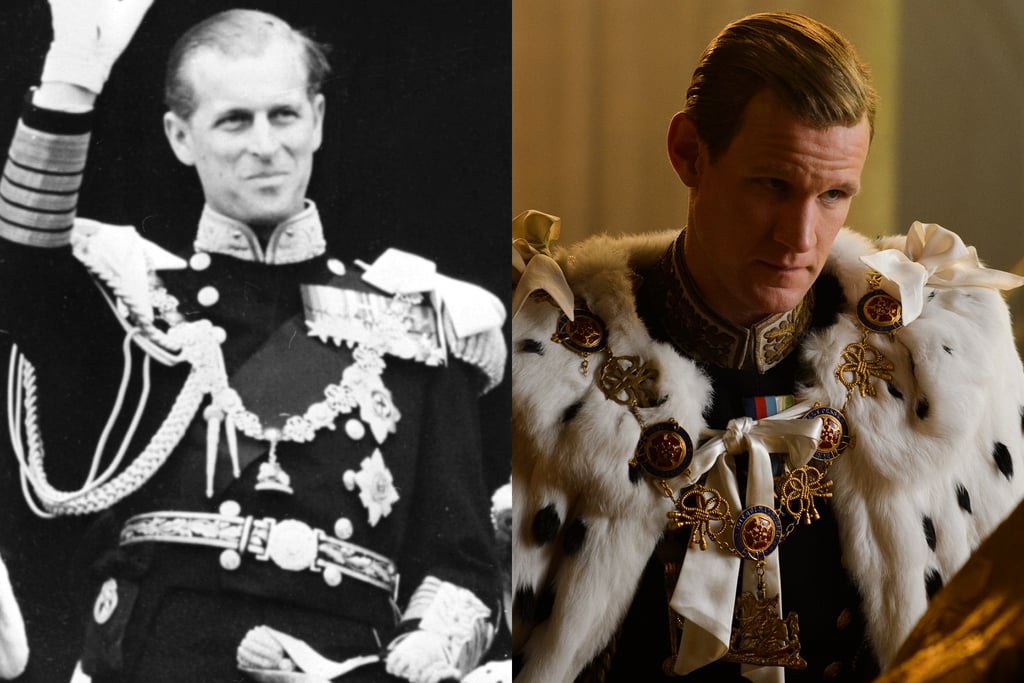 Philip, Duke of Edinburgh and Matt Smith | The Crown Royals in Real Life | POPSUGAR Celebrity UK ...
