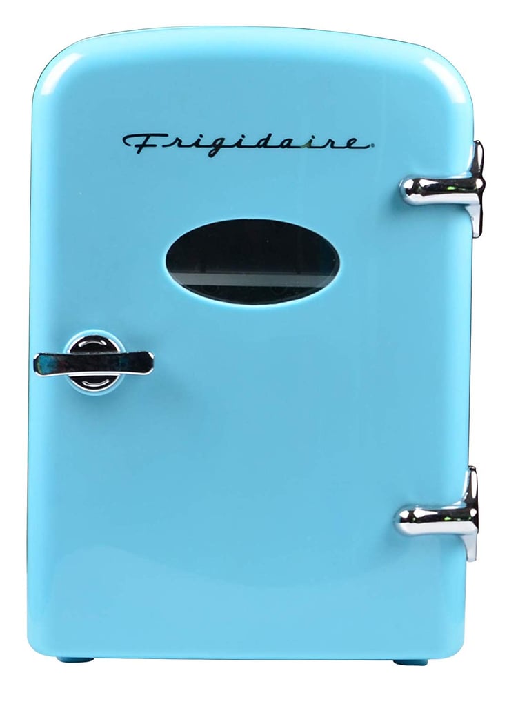 Frigidaire Retro Blue Mini Compact Beverage Refrigerator