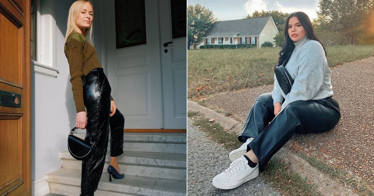 How to Wear Leather Pants, Outfit Ideas From Instagram