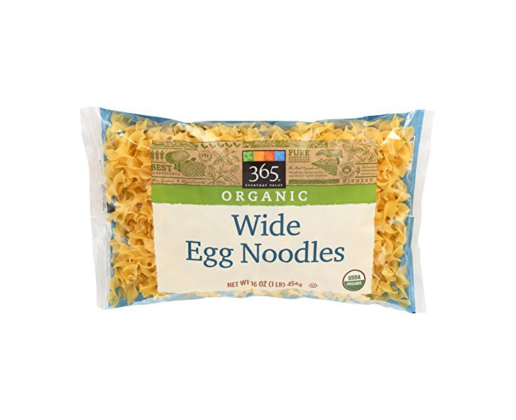 Organic Wide Egg Noodles Best Whole Foods Foods on Amazon POPSUGAR
