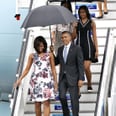 Michelle, Sasha, and Malia Obama Brought Their Springtime Florals to Cuba