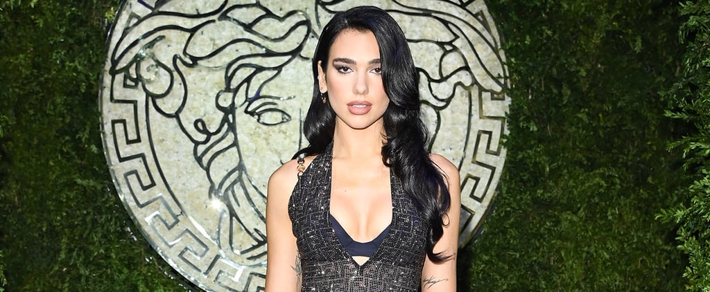 Dua Lipa's Sheer Dress at the Versace by Fendi Show in Milan